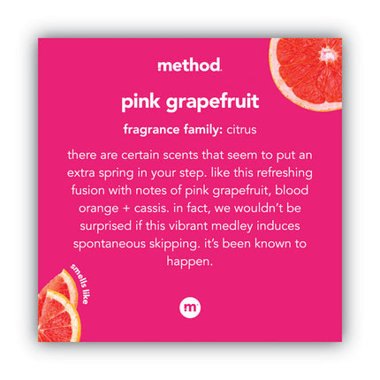 Foaming Hand Wash, Pink Grapefruit Scent, 10 oz