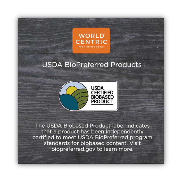 TPLA Compostable Cutlery, Knife, Plastic, White, 750/Carton