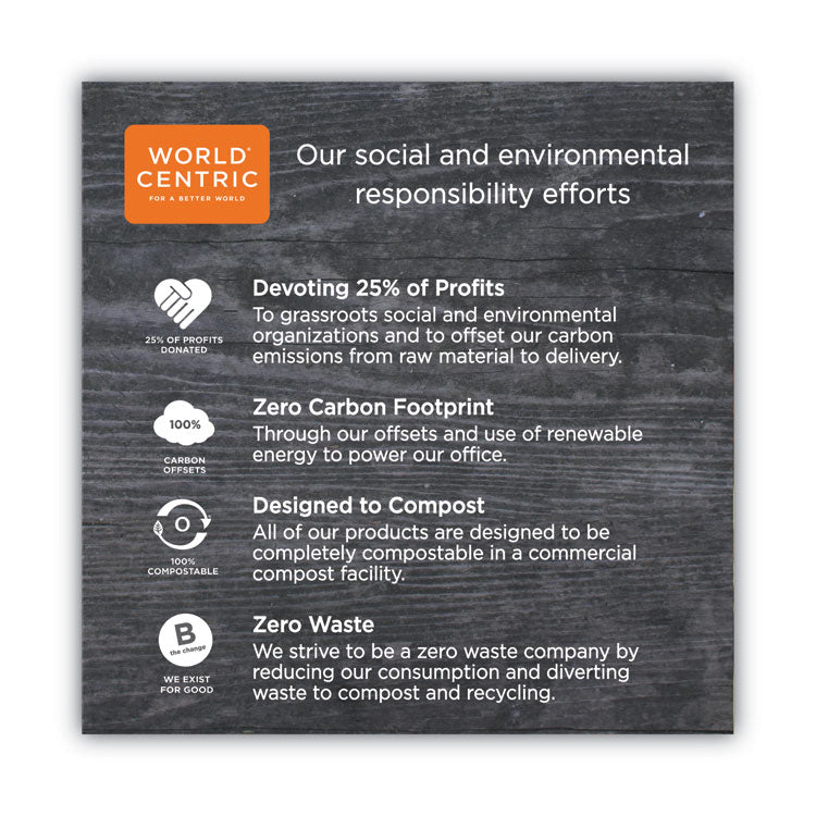 TPLA Compostable Cutlery, Fork, Plastic, White, 750/Carton