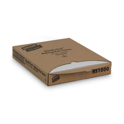 Greaseproof Liftoff Pan Liners, 12.2 x 16.38, White, 1,000/Carton