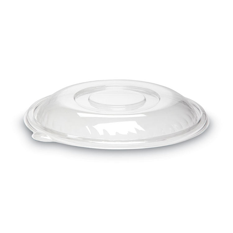 Caterline Pack n' Serve Plastic Lids, Dome Lid, 12" Diameter x 1.5" h, Clear, 25/Carton