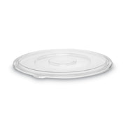 Caterline Pack N' Serve Plastic Lids, Flat Lid, 16" Diameter, Clear, 50/carton