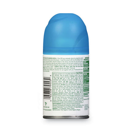 Freshmatic Ultra Automatic Spray Refill, Fresh Waters, 5.89 Oz Aerosol Spray, 6/carton