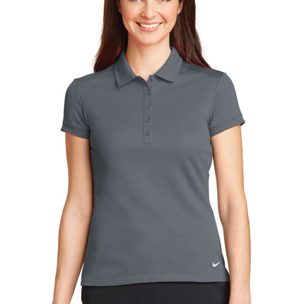 Nike Women's Dri-FIT Solid Icon Pique Modern Fit Polo.  746100
