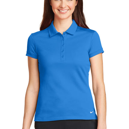 Nike Women's Dri-FIT Solid Icon Pique Modern Fit Polo.  746100