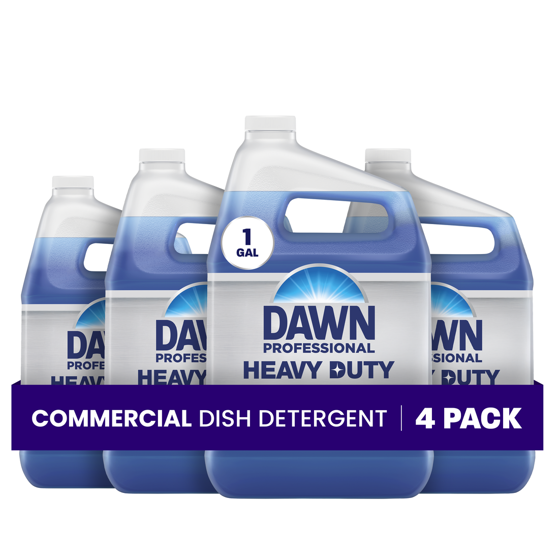 Manual Pot/pan Dish Detergent, Original, 4/carton