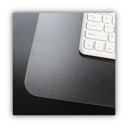 desktex polycarbonate desk pad, 22 x 17, clear