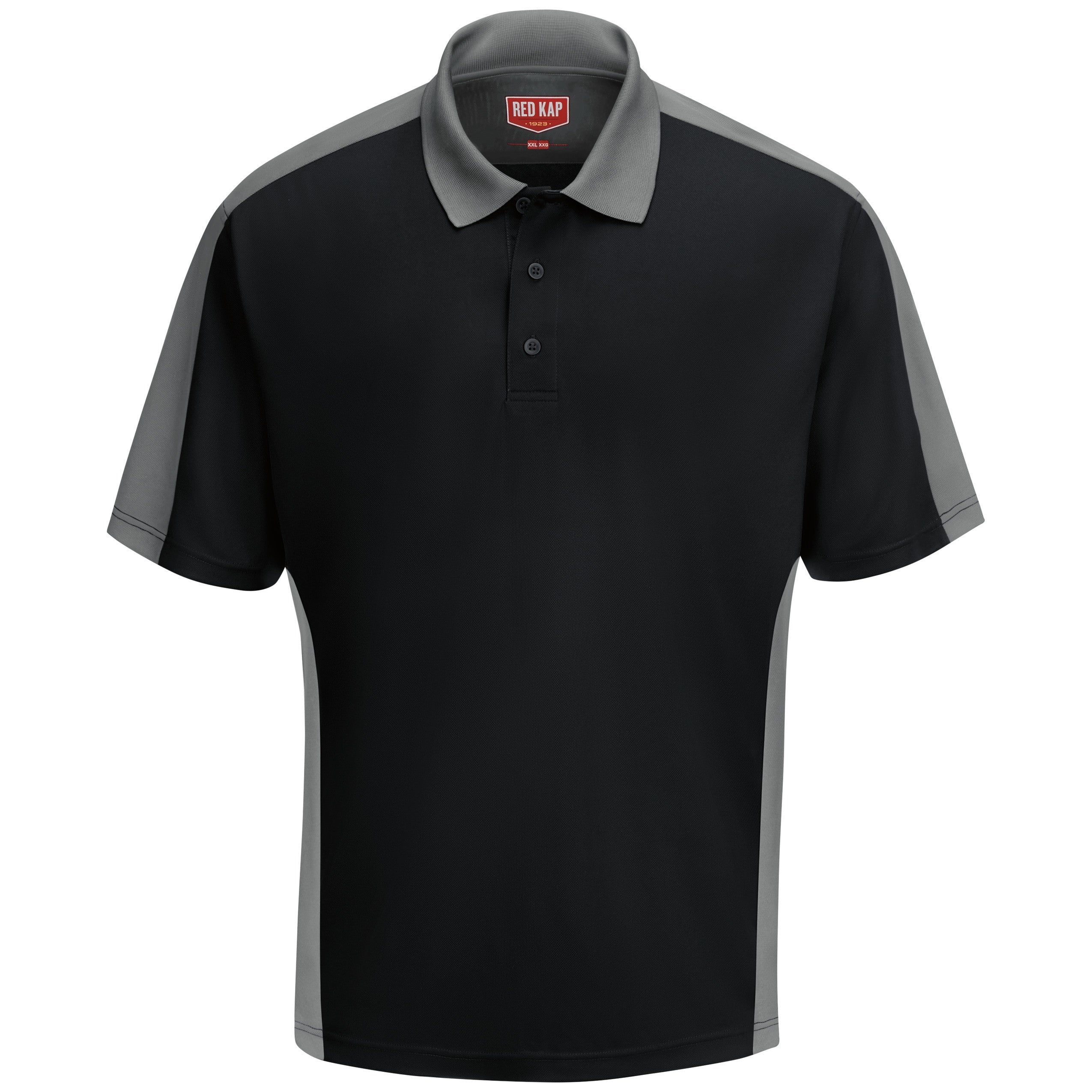 Red Kap® Men's Short Sleeve Performance Knit® Two-Tone Polo / SK54BG