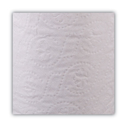 2-Ply Toilet Tissue, Septic Safe, White, 125 ft Roll Length, 500 Sheets/Roll, 96 Rolls/Carton
