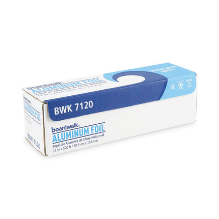 Heavy-Duty Aluminum Foil Roll, 87 Gauge, 12" x 500 ft