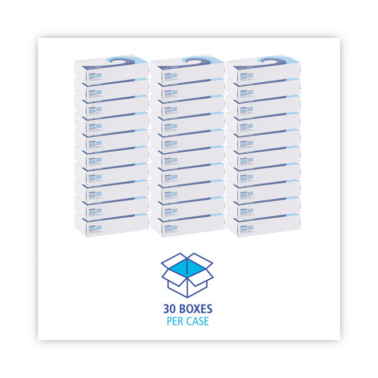 Office Packs Facial Tissue, 2-Ply, White, Flat Box, 100 Sheets/box, 30 Boxes/carton