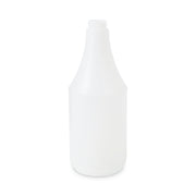 Embossed Plastic Spray Bottle, 24 oz, Clear, 24/Carton