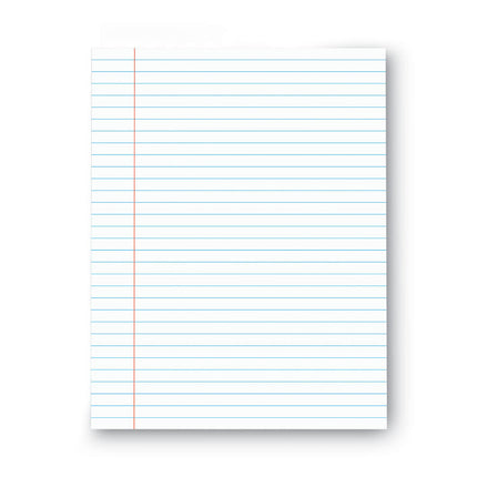 Glue Top Pads, Wide/legal Rule, 50 White 8.5 X 11 Sheets, Dozen