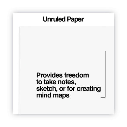 Scratch Pads, Unruled, 4 x 6, White, 100 Sheets, 12/Pack