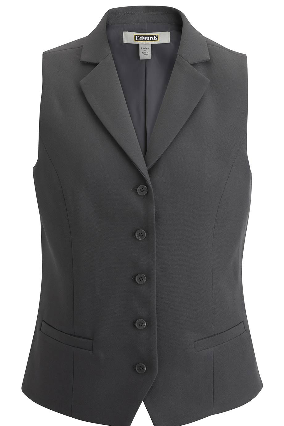 EDWARDS LADIES DRESS LAPEL VEST
