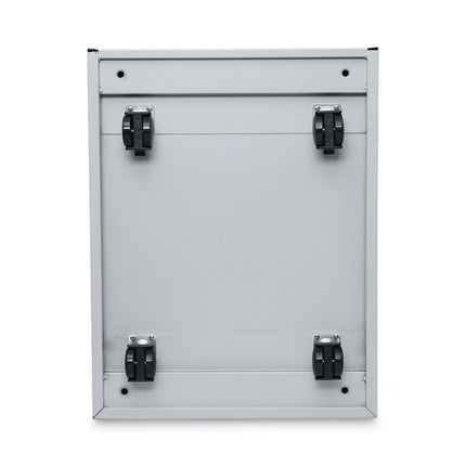File Pedestal, Left Or Right, 2-Drawers: Box/file, Legal/letter, Light Gray, 14.96" X 19.29" X 21.65"