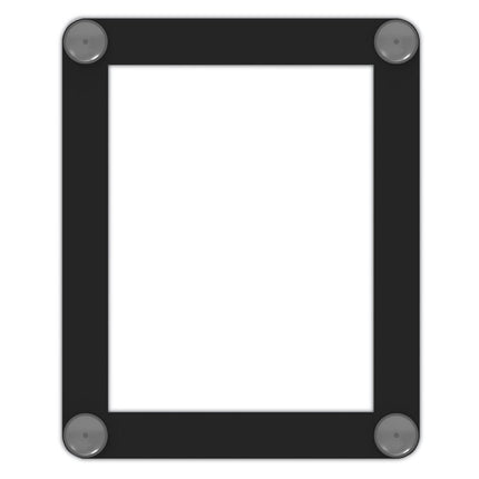 Superior Image Window Display, 8.5 x 11 Insert, Clear/Black