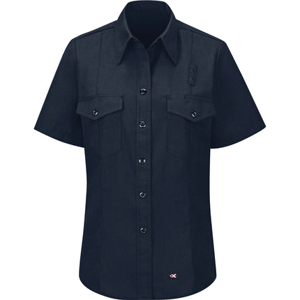 Workrite® Fire Service Women's Classic Short Sleeve Firefighter Shirt / FSF3MN