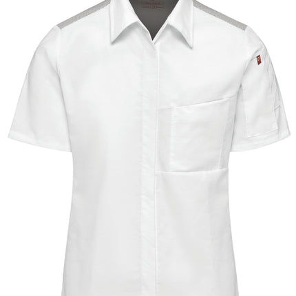 Red Kap® Women's Airflow Cook Shirt with OilBlok / 501WWH