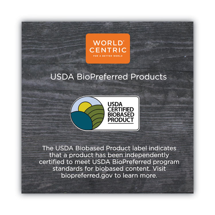 No Tree Paper Bowls, 24 oz, 4.4" Diameter x 4.5" h, Natural, Sugarcane, 500/Carton