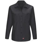 Red Kap® Women's Long Sleeve Work Shirt with MIMIX® / SX11BK