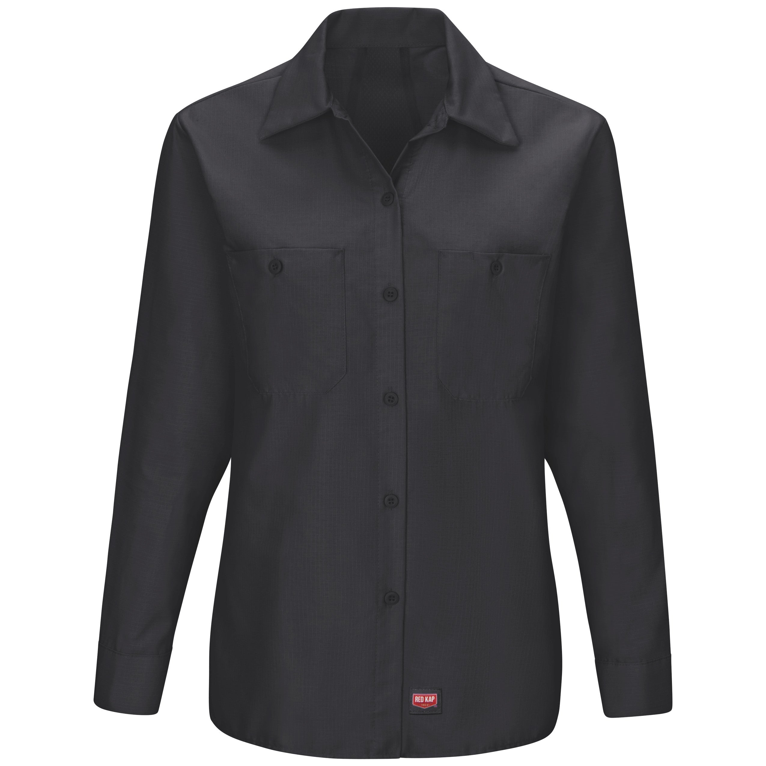 Red Kap® Women's Long Sleeve Work Shirt with MIMIX® / SX11BK