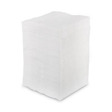1/4-Fold Lunch Napkins, 1-Ply, 11.8" x 11.2", White, 6,000/Carton
