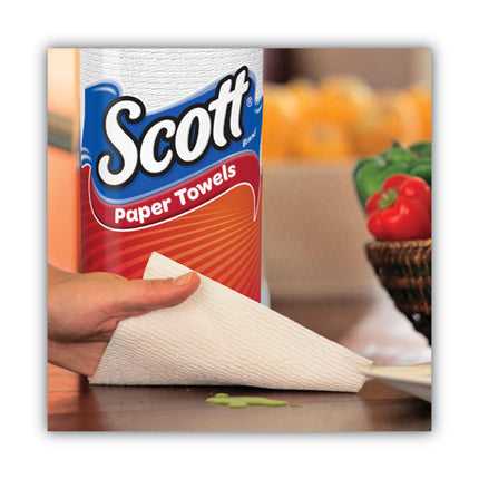Choose-A-Size Mega Kitchen Roll Paper Towels, 1-Ply, 100/roll, 6 Rolls/pack, 4 Packs/carton