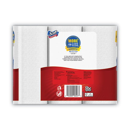 Choose-A-Size Mega Kitchen Roll Paper Towels, 1-Ply, 100/roll, 6 Rolls/pack, 4 Packs/carton