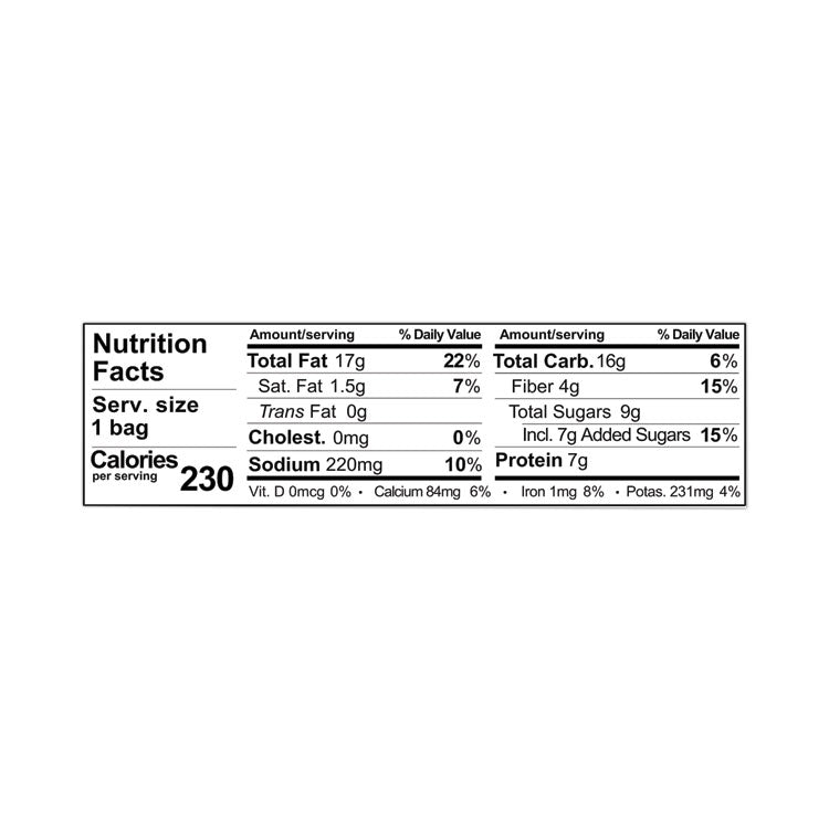 Glazed Mixes, Honey Glazed Almond, 1.5 Oz, 18/Carton