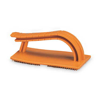 Standard Abrasives Easy Hand Pad Holder, 3.38 x 5.75, Orange
