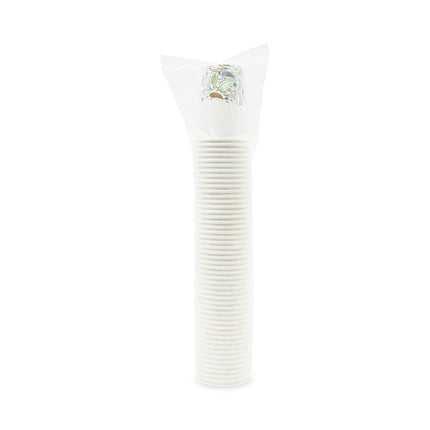 Deerfield Printed Paper Hot Cups, 12 oz, 50/Sleeve, 20 Sleeves/Carton