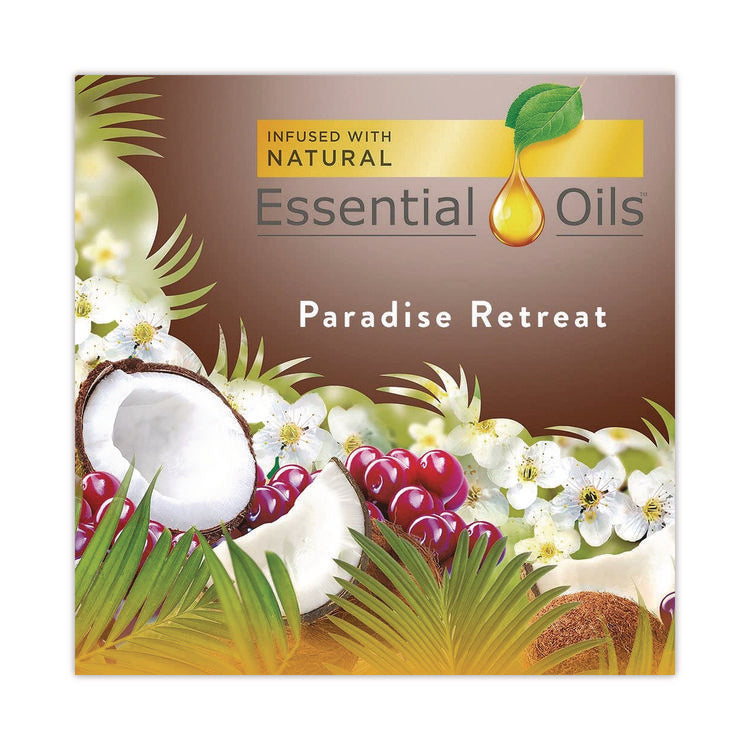 Scented Oil Refills, Paradise Retreat, 0.67 oz, 2/Pack, 6 Packs/Carton