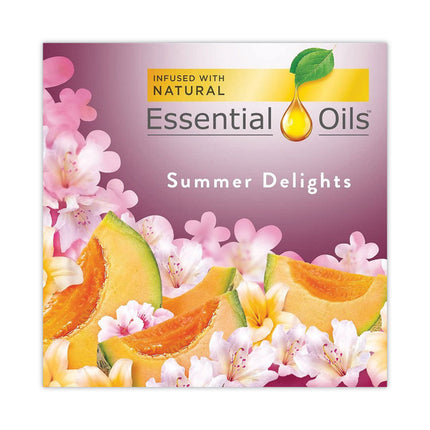 Scented Oil Refills, Summer Delights, 0.67 oz, 2/Pack, 6 Packs/Carton