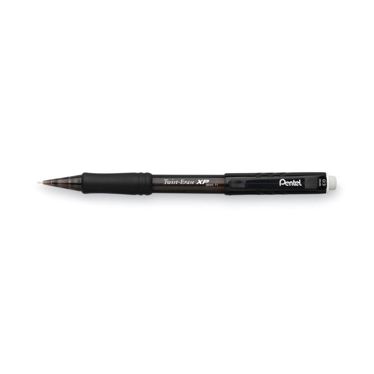 Twist-Erase EXPRESS Mechanical Pencil, 0.5 mm, HB (#2), Black Lead, Black Barrel, Dozen