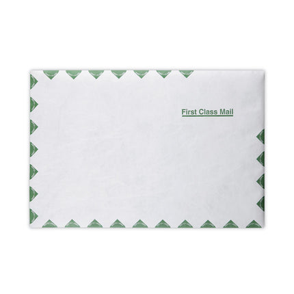Lightweight 14 lb Tyvek Catalog Mailers, First Class, #15, Square Flap, Redi-Strip Adhesive Closure, 10 x 15, White, 100/Box