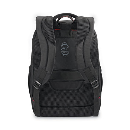 Xenon 3 Laptop Backpack, Fits Devices Up to 15.6", Ballistic Polyester, 12 x 8 x 17.5, Black