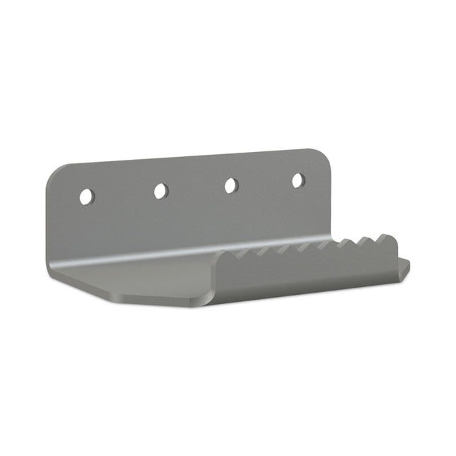 Hands-Free No-Touch Door Foot-Pull, 5 X 3.75 X 1.5, Titanium, 5/pack