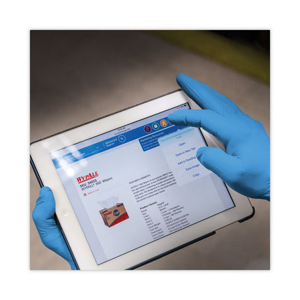 G10 2Pro Nitrile Gloves, Blue, Medium, 100/Box