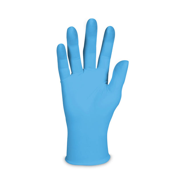 G10 Flex Blue Nitrile Gloves, Blue, 9.5", 3 Mil, Small, 100/Box, 10 Box/Carton