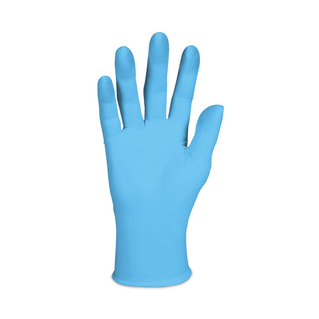 G10 Comfort Plus Blue Nitrile Gloves, Light Blue, X-Small, 100/Box