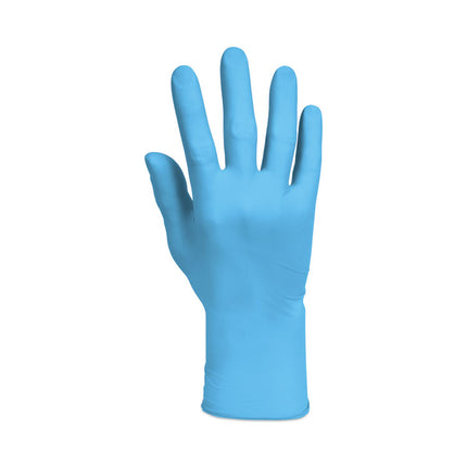 G10 Comfort Plus Blue Nitrile Gloves, Light Blue, X-Small, 100/Box