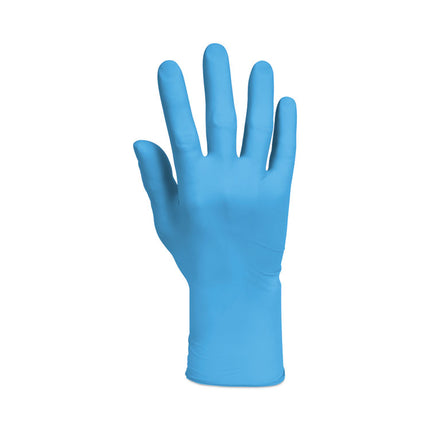 G10 Flex Blue Nitrile Gloves, Blue, 9.5", 3 Mil, X-Small, 100/Box, 10 Box/Carton