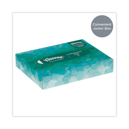 White Facial Tissue Junior Pack, 2-Ply, 48 Sheets/Box, 64 Boxes/Carton
