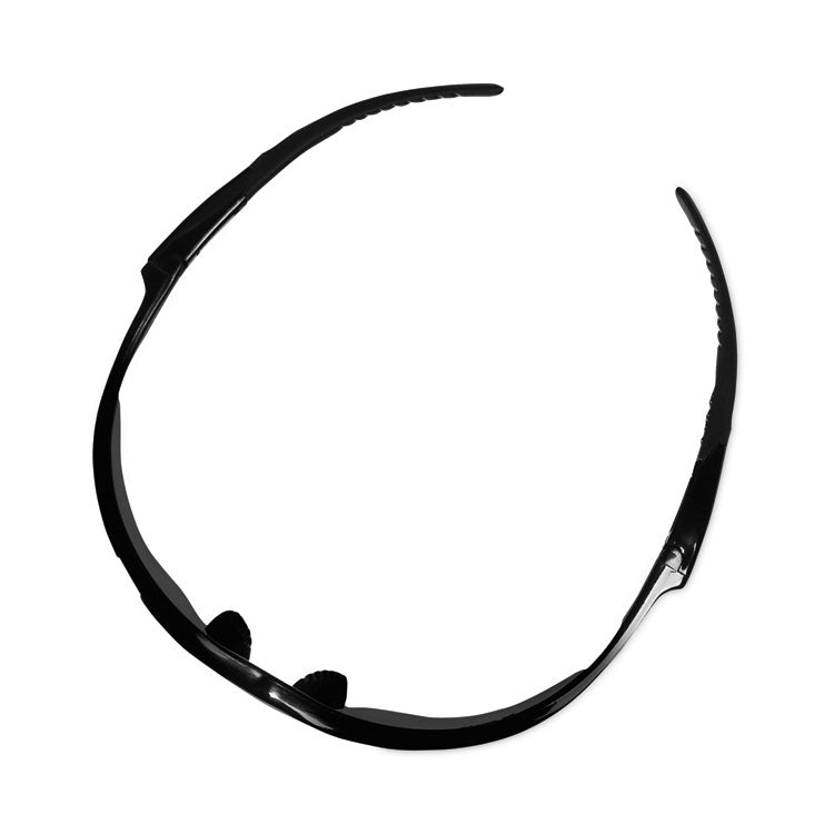 V30 Nemesis Safety Glasses, Black Frame, Smoke Anti-Fog Lens