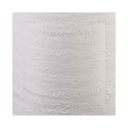 Bath Tissue, Septic Safe, Individually Wrapped Rolls, 2-Ply, White, 500 Sheets/Roll, 96 Rolls/Carton