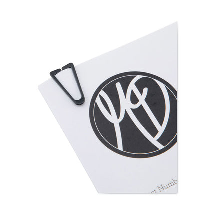 Plastic Paper Clips, Medium, Smooth, Assorted Colors, 500/Box