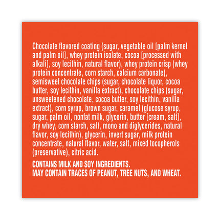 Recover Chocolate Chip Whey Protein Bar, 2.8 oz Bar, 12 Bars/Carton