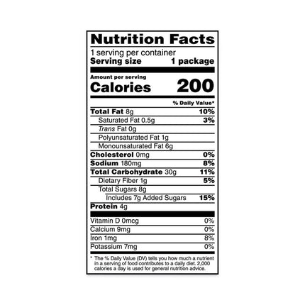 Pita Chips, 1.5 oz Bag, Cinnamon Sugar, 24/Carton