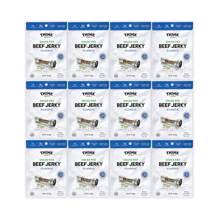 Classic Beef Jerky, 1 oz Pouch, 12/Pack